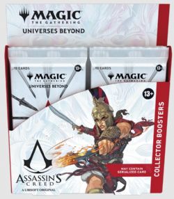 ASST CARTES OF MAGIC OF THE GATHERING - MTG ASSASSINS CREED BEYOND COLLECTOR BOOSTER